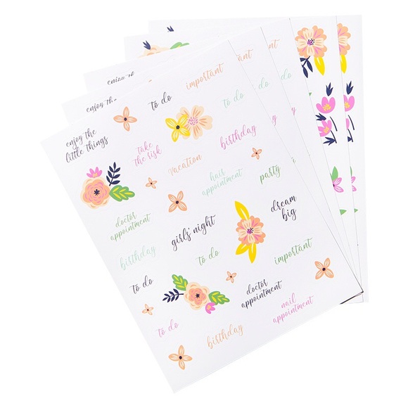 Spiral Daily Planner And 5pc. Sticker Sheets - Picture 7 of 11